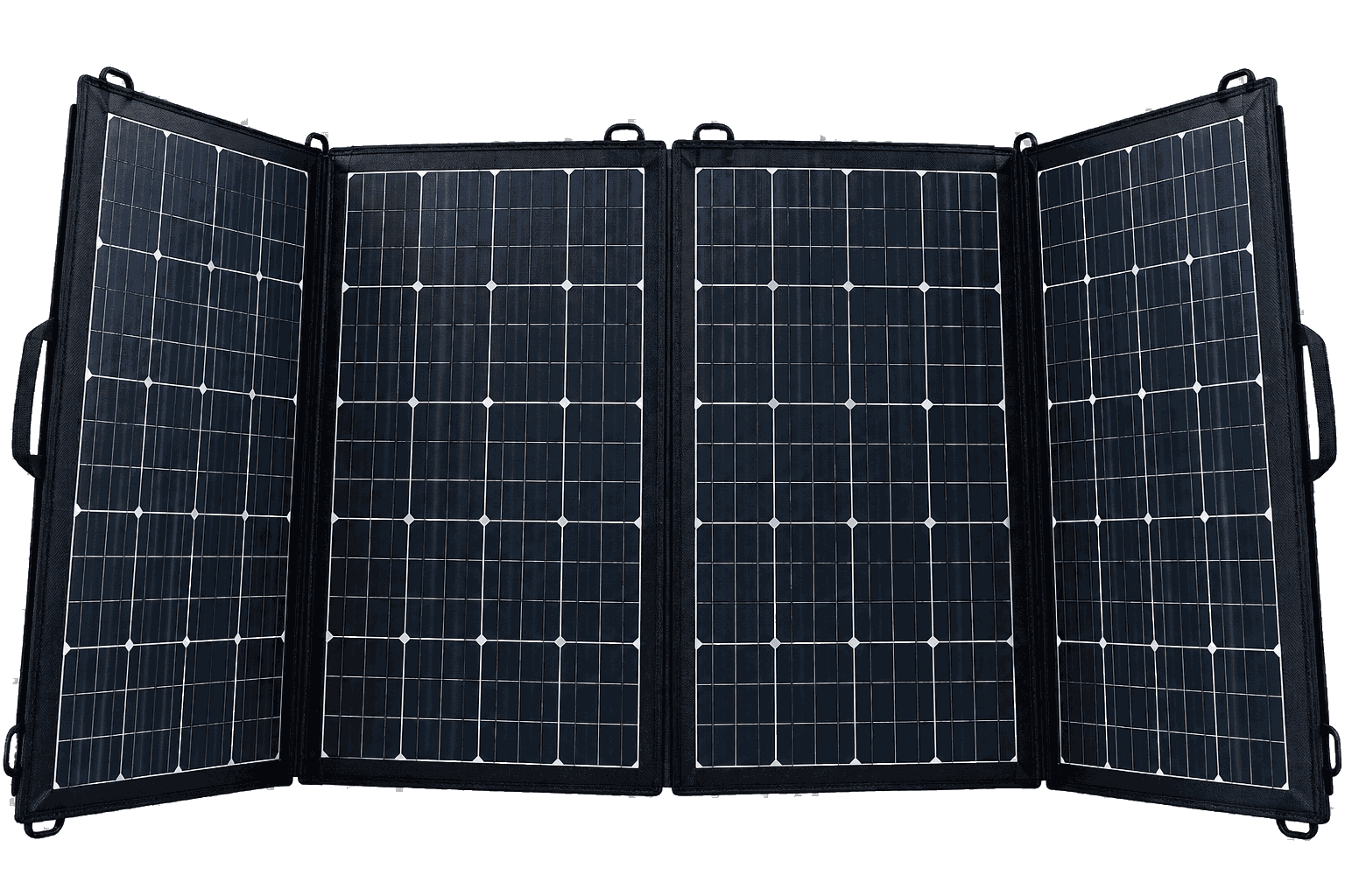 Zonnepanelen van de RoadPower Set